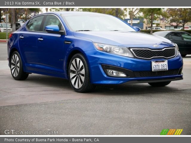 2013 Kia Optima SX in Corsa Blue