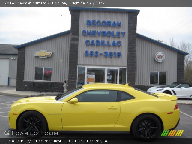 2014 Chevrolet Camaro ZL1 Coupe in Bright Yellow