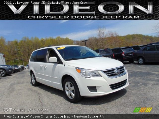 2011 Volkswagen Routan SE in Calla Lily White