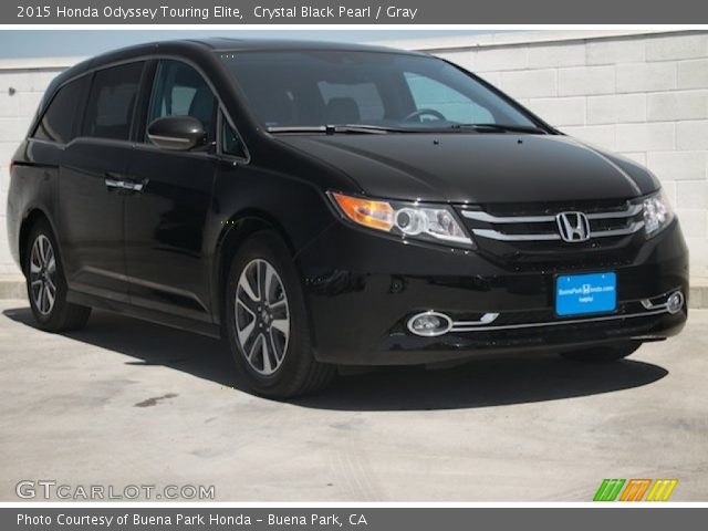 2015 Honda Odyssey Touring Elite in Crystal Black Pearl