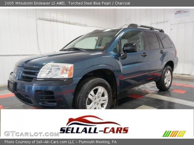 2005 Mitsubishi Endeavor LS AWD in Torched Steel Blue Pearl