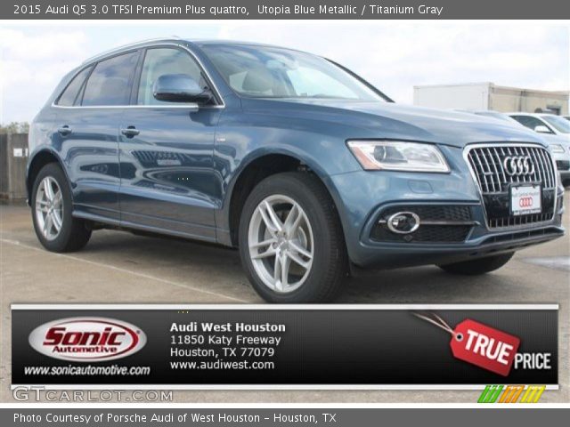 2015 Audi Q5 3.0 TFSI Premium Plus quattro in Utopia Blue Metallic