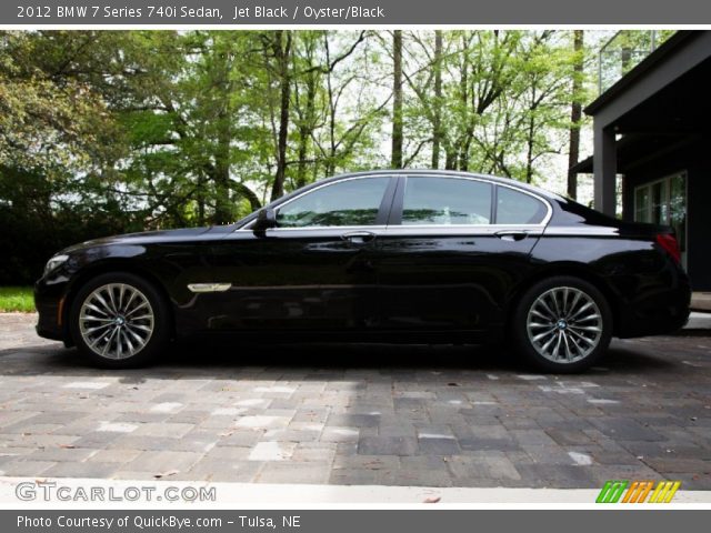 2012 BMW 7 Series 740i Sedan in Jet Black