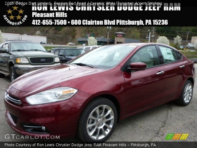 2015 Dodge Dart Limited in Passion Red Pearl