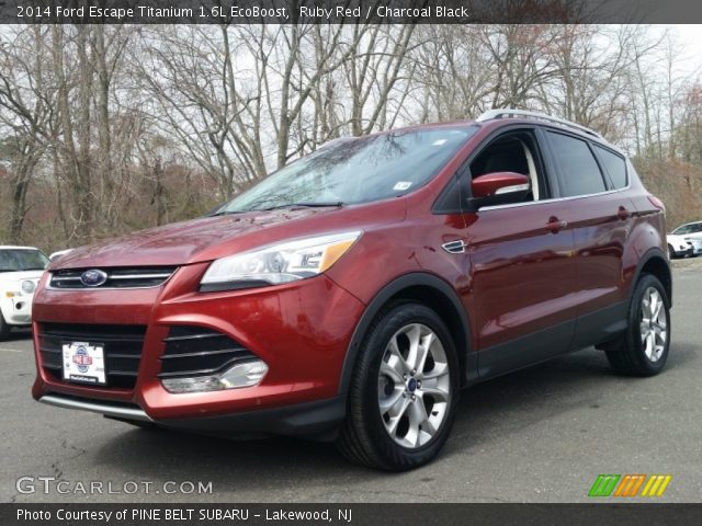 2014 Ford Escape Titanium 1.6L EcoBoost in Ruby Red
