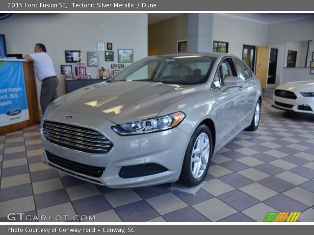 2015 Ford Fusion SE in Tectonic Silver Metallic