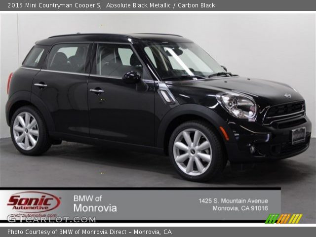 2015 Mini Countryman Cooper S in Absolute Black Metallic