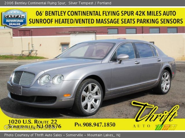 2006 Bentley Continental Flying Spur  in Silver Tempest