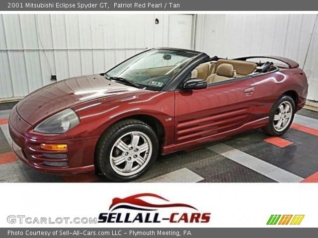 2001 Mitsubishi Eclipse Spyder GT in Patriot Red Pearl