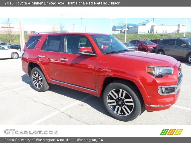 2015 Toyota 4Runner Limited 4x4 in Barcelona Red Metallic