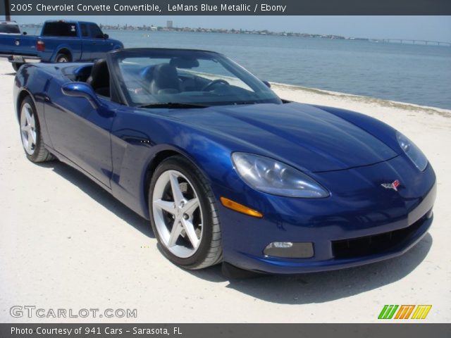 2005 Chevrolet Corvette Convertible in LeMans Blue Metallic