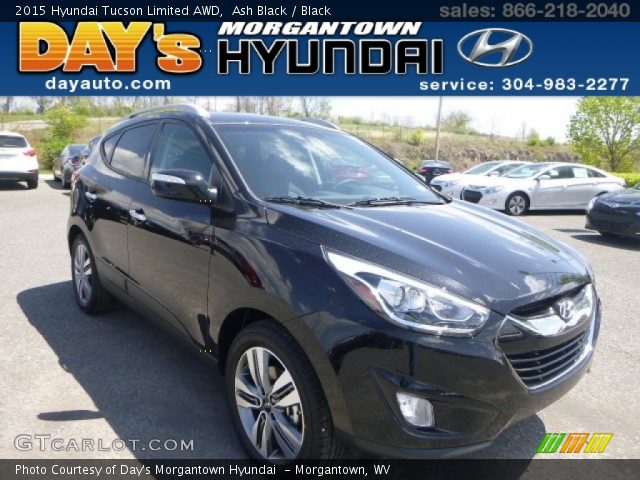 2015 Hyundai Tucson Limited AWD in Ash Black