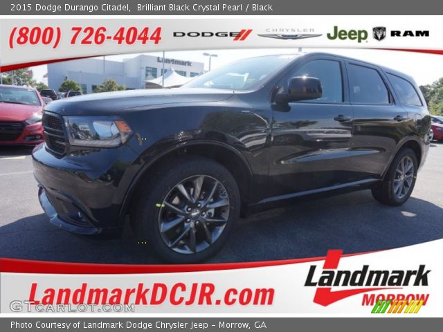 2015 Dodge Durango Citadel in Brilliant Black Crystal Pearl