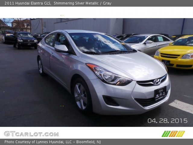 2011 Hyundai Elantra GLS in Shimmering Silver Metallic