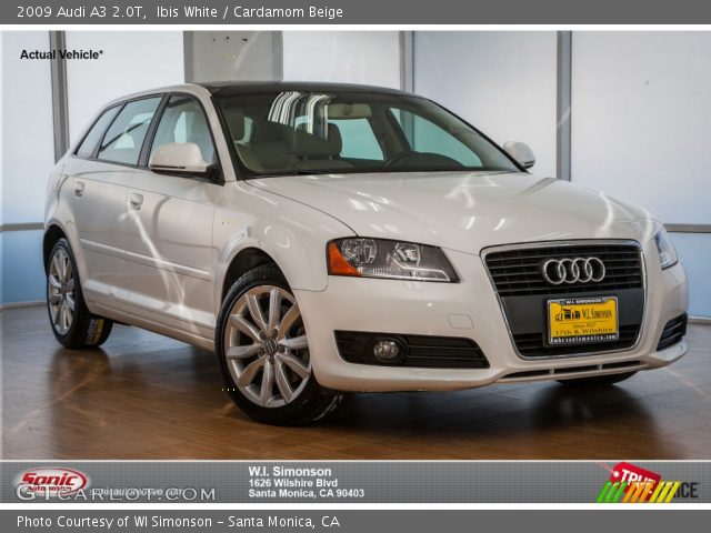 2009 Audi A3 2.0T in Ibis White