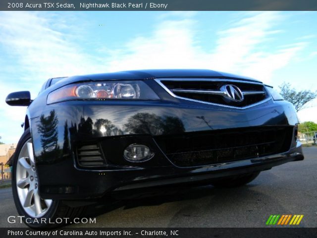 2008 Acura TSX Sedan in Nighthawk Black Pearl