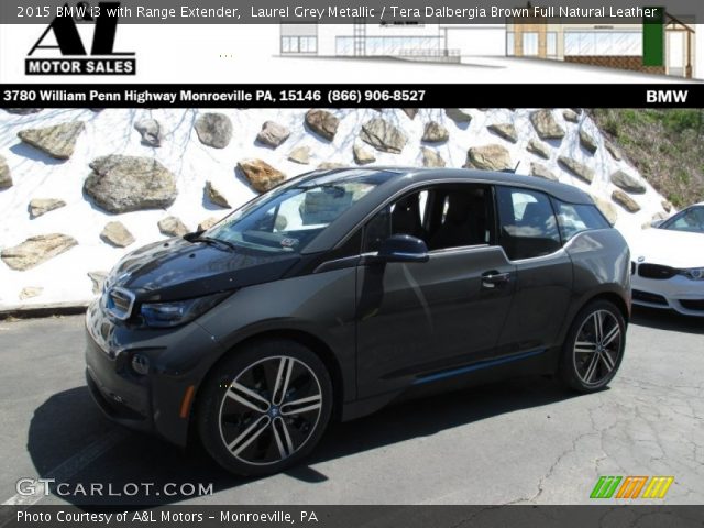 2015 BMW i3 with Range Extender in Laurel Grey Metallic