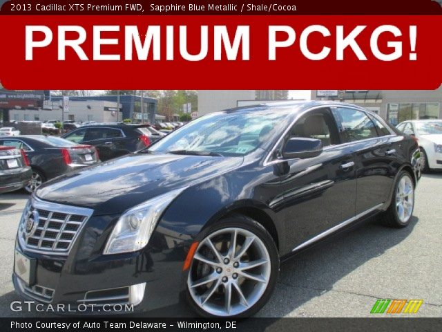 2013 Cadillac XTS Premium FWD in Sapphire Blue Metallic