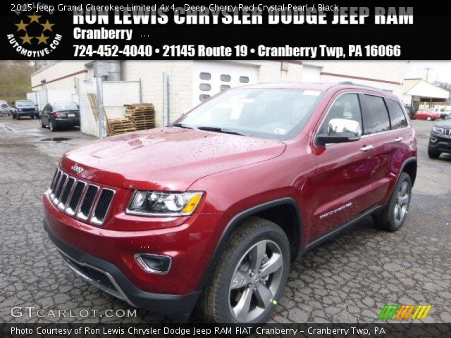 2015 Jeep Grand Cherokee Limited 4x4 in Deep Cherry Red Crystal Pearl