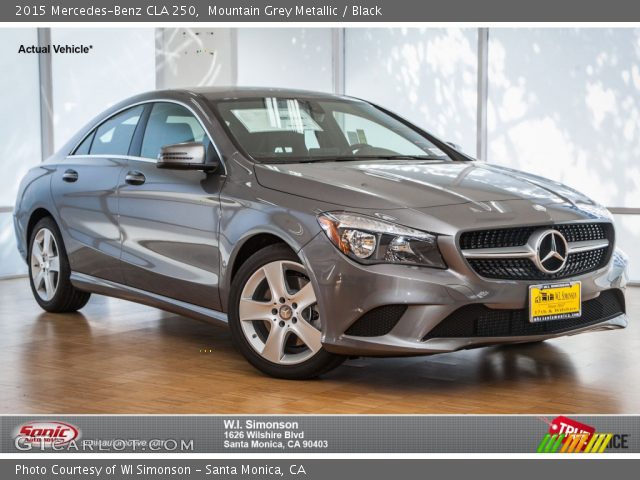 2015 Mercedes-Benz CLA 250 in Mountain Grey Metallic