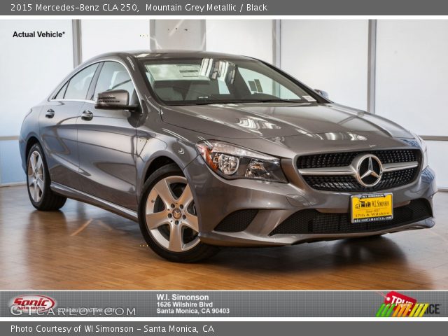 2015 Mercedes-Benz CLA 250 in Mountain Grey Metallic