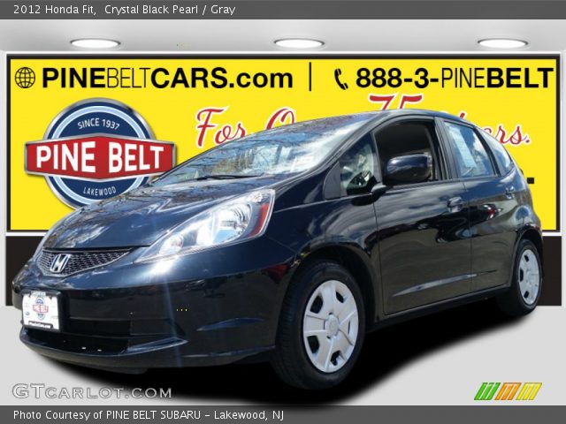 2012 Honda Fit  in Crystal Black Pearl