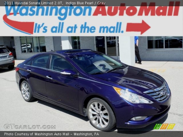 2011 Hyundai Sonata Limited 2.0T in Indigo Blue Pearl