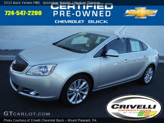 2013 Buick Verano FWD in Quicksilver Metallic