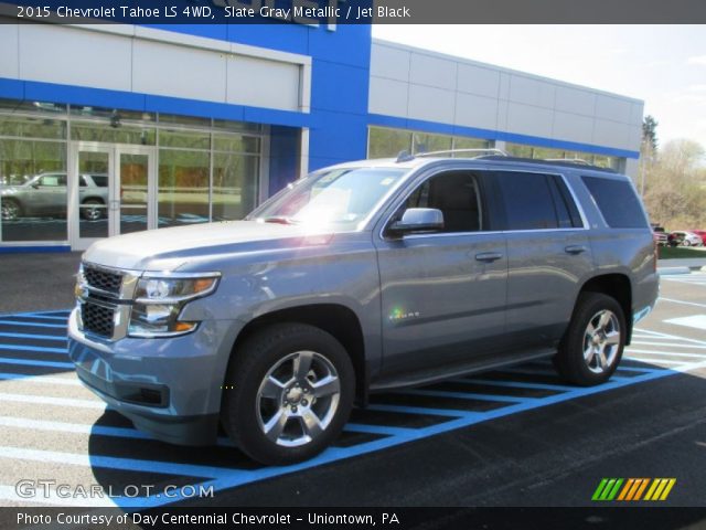 Slate Gray Metallic 2015 Chevrolet Tahoe Ls 4wd Jet