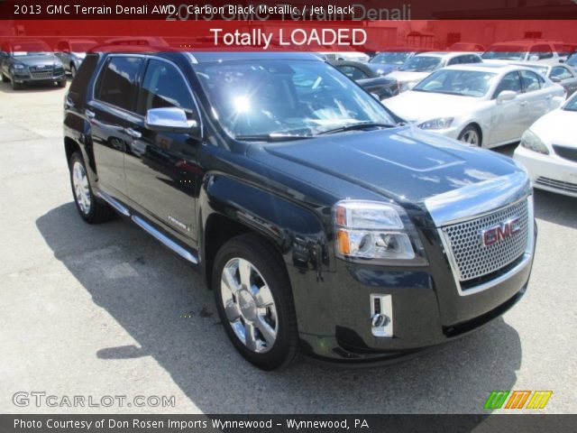 2013 GMC Terrain Denali AWD in Carbon Black Metallic