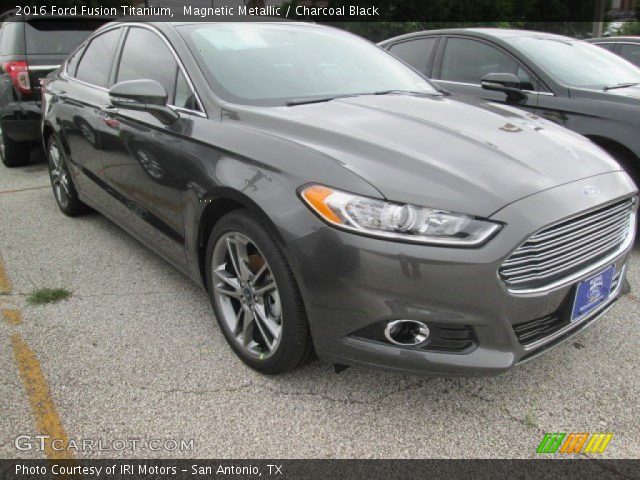 2016 Ford Fusion Titanium in Magnetic Metallic