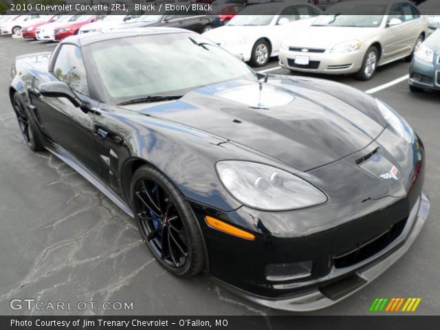 2010 Chevrolet Corvette ZR1 in Black