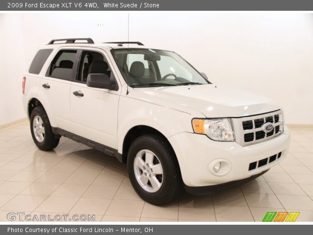 2009 Ford Escape XLT V6 4WD in White Suede