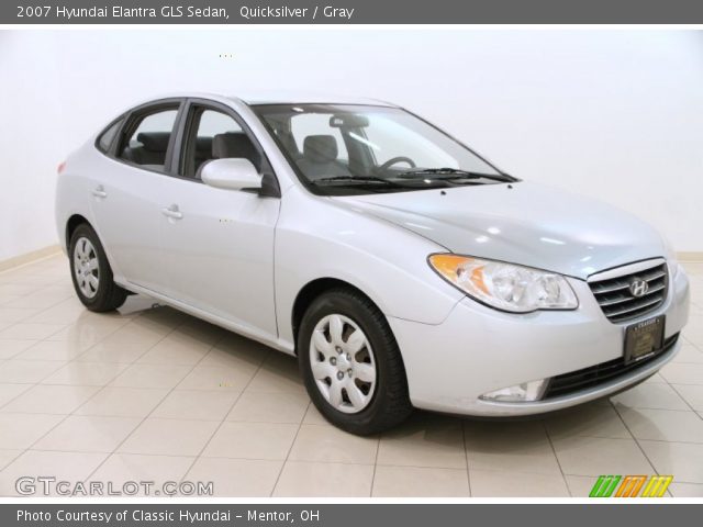 2007 Hyundai Elantra GLS Sedan in Quicksilver