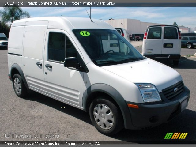 2013 Ford Transit Connect XL Van in Frozen White