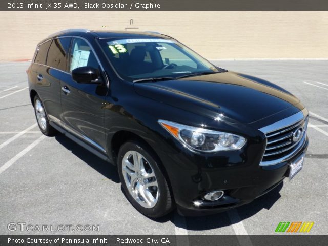 2013 Infiniti JX 35 AWD in Black Obsidian