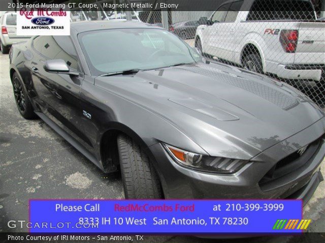 2015 Ford Mustang GT Coupe in Magnetic Metallic