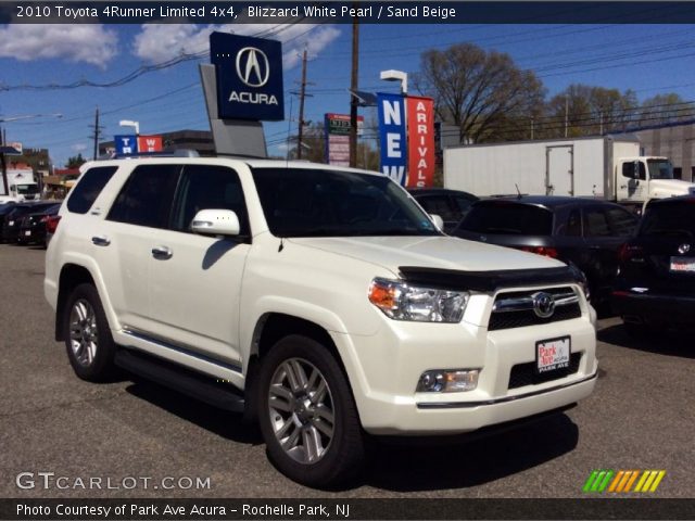 2010 Toyota 4Runner Limited 4x4 in Blizzard White Pearl