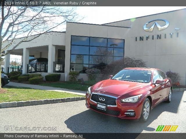 2014 Infiniti Q 50 3.7 AWD in Venetian Ruby