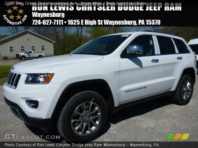 2015 Jeep Grand Cherokee Limited 4x4 in Bright White