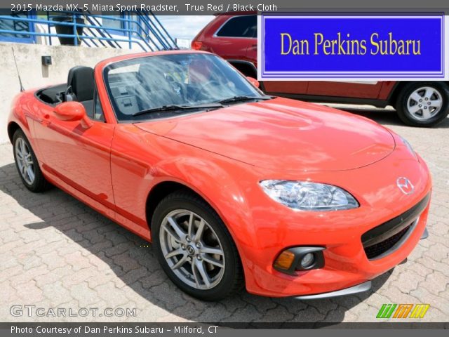 2015 Mazda MX-5 Miata Sport Roadster in True Red