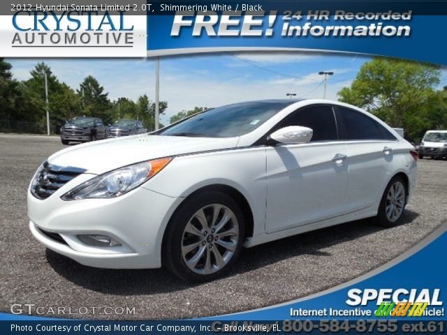 2012 Hyundai Sonata Limited 2.0T in Shimmering White