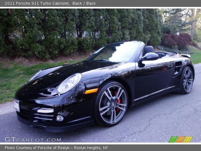 2011 Porsche 911 Turbo Cabriolet in Black
