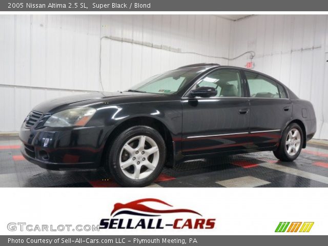 2005 Nissan Altima 2.5 SL in Super Black