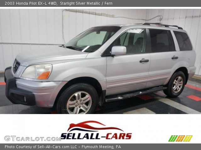 2003 Honda Pilot EX-L 4WD in Starlight Silver Metallic