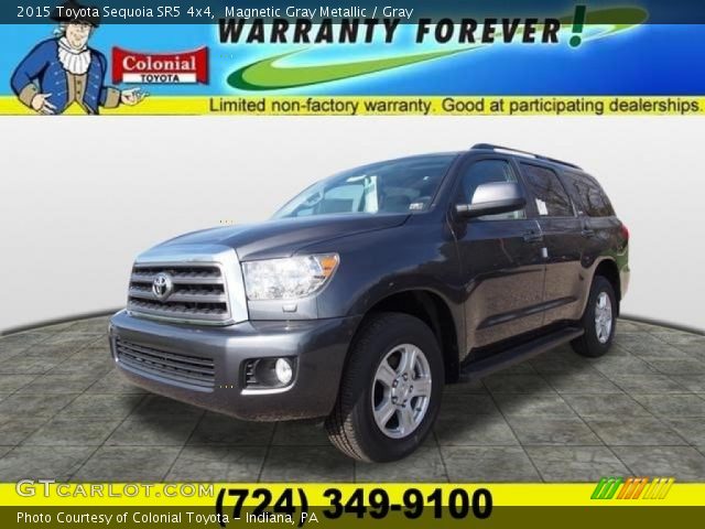 2015 Toyota Sequoia SR5 4x4 in Magnetic Gray Metallic