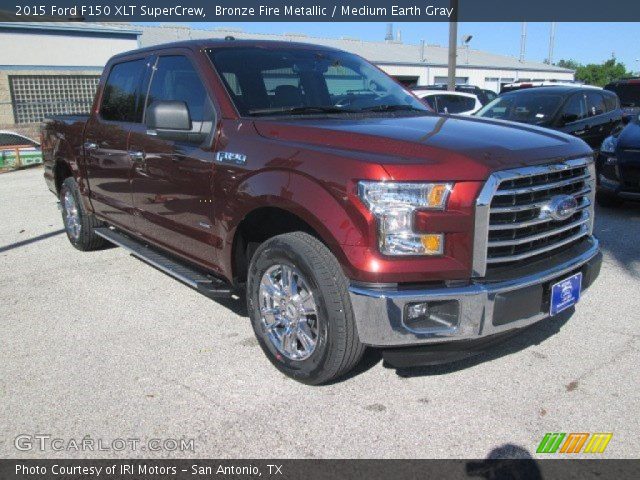 2015 Ford F150 XLT SuperCrew in Bronze Fire Metallic