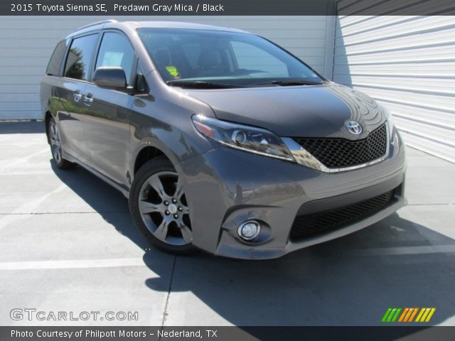 2015 Toyota Sienna SE in Predawn Gray Mica