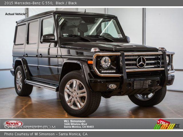 2015 Mercedes-Benz G 550 in Black