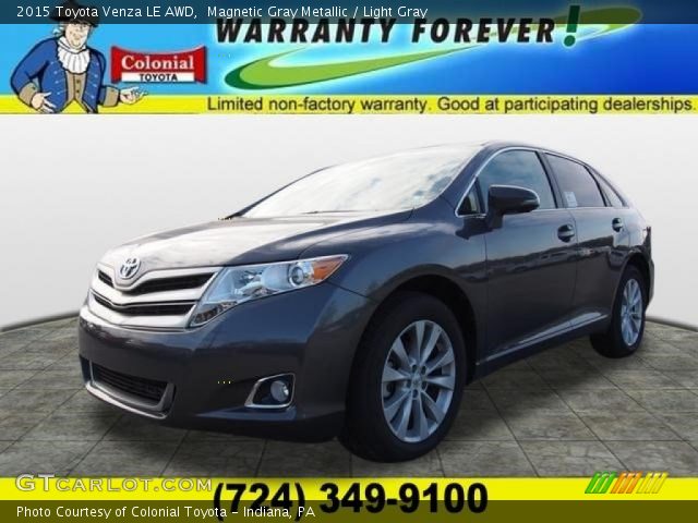 2015 Toyota Venza LE AWD in Magnetic Gray Metallic